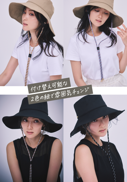 UVシールド バリアワイドサンハット